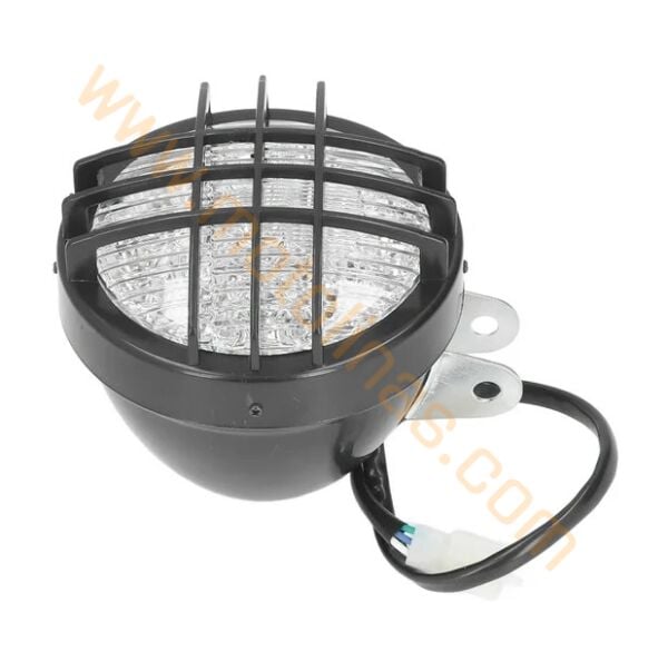 ATV, MOTOR, UTV SİS FARI KIZAKLI+SOKETLİ  2 li 124mm