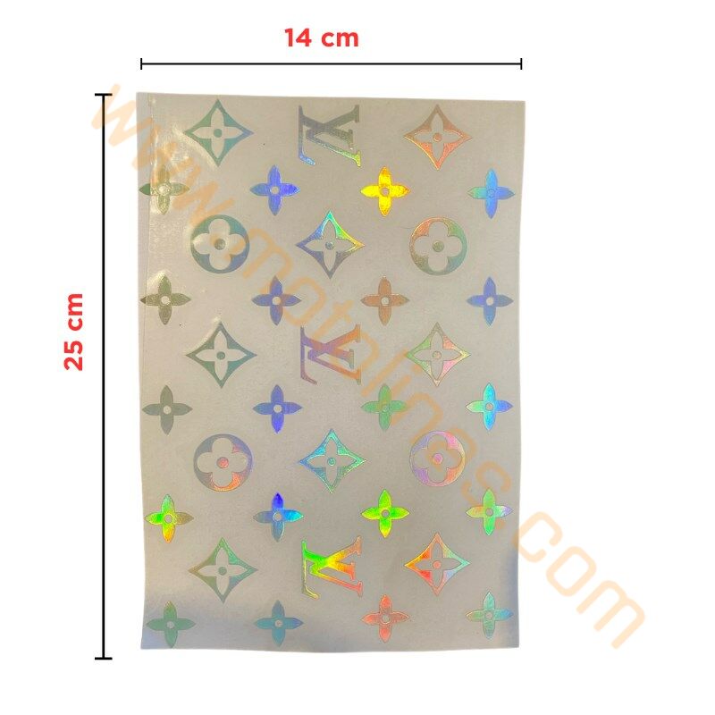 STİCKER SETİ [A5]  LV 15x21cm HOLOGRAM - UNİVERSAL