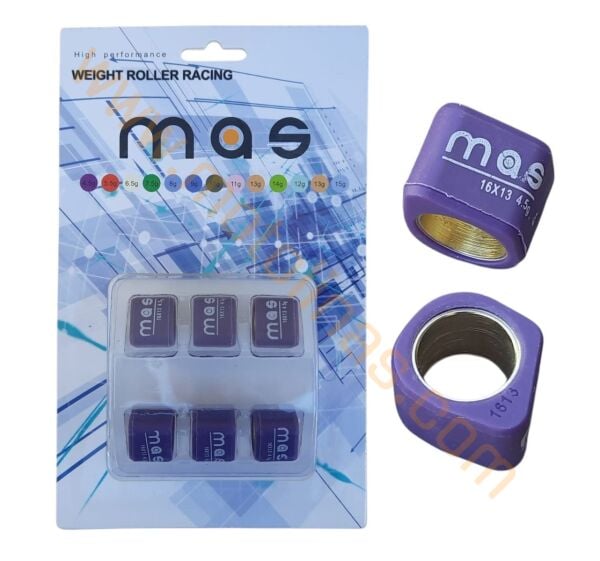 Scooter 50cc 80cc 100cc Ağırlık Seti Performans [4,5 Gr] Özel Seri Baga