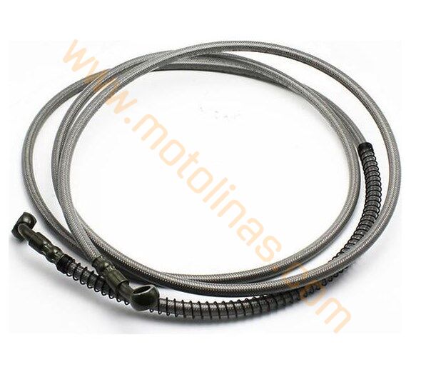 Scooter, Atv, Universal Arka Fren Hidrolik Hortumu Yaylı A Kalite 135cm