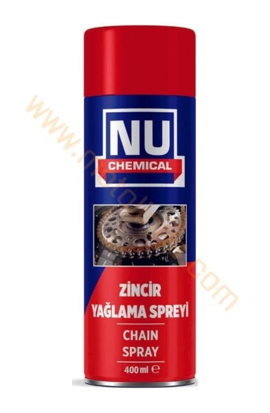 MOTOSİKLET ZİNCİR YAĞLAMA SPREYİ 400ML,HALAT BAKIM YAĞLAMA İÇİNDE UYGUNDUR