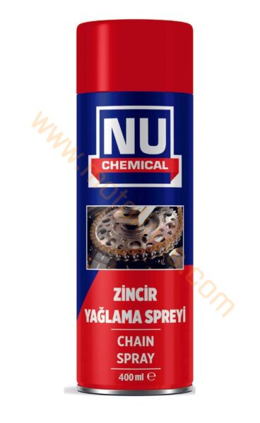MOTOSİKLET ZİNCİR YAĞLAMA SPREYİ 400ML,HALAT BAKIM YAĞLAMA İÇİNDE UYGUNDUR