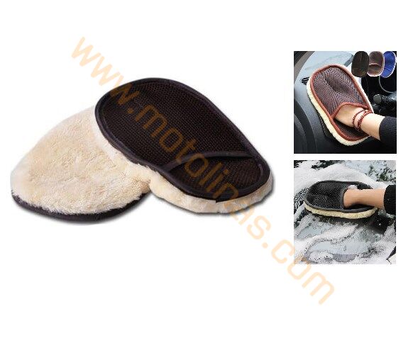 Motosiklet Yünlü Hassas Yıkama Eldiveni Nano