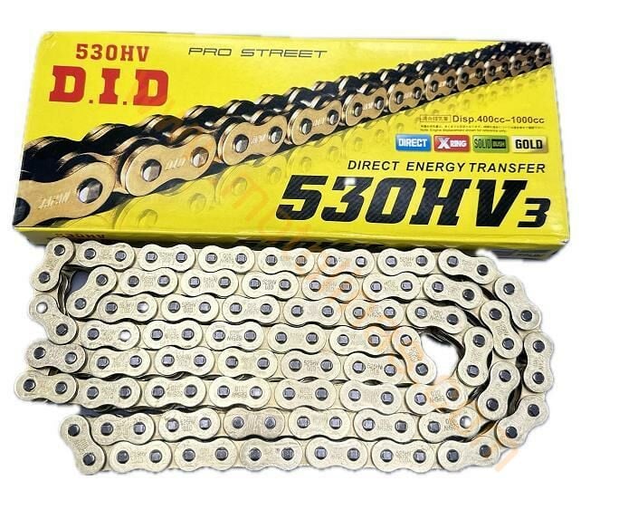 DID 530 HV3 G&B 120 BAKLA ZİNCİR | Motolinas