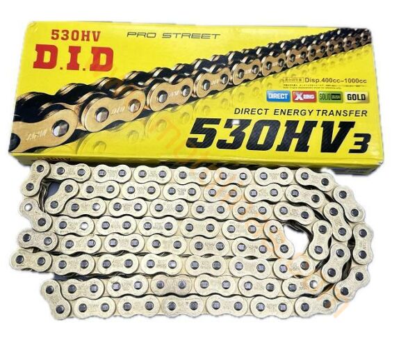 DID 530 HV3 G&B 120 BAKLA ZİNCİR | Motolinas