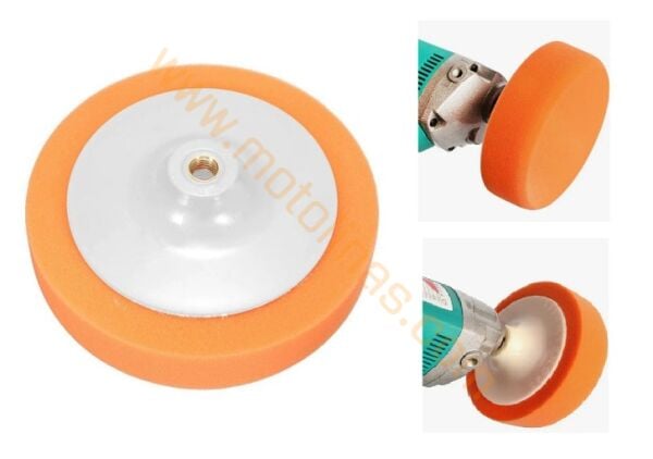 Motosiklet Pasta Cila Süngeri Geniş  - Bakım