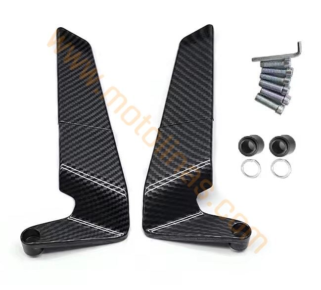 Katlanır Ayna [karbon] [küçük] Yarasa H2 Model - Universal