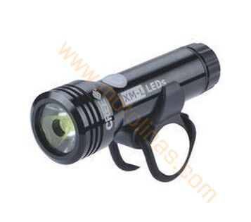 BİSİKLET FAR ÖN SİYAH ALÜMİNYUM JY-7012F-1000 (MİNİ USB) CREE XM T6 LED - 4 FONKSİYON