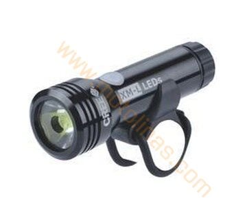 BİSİKLET FAR ÖN SİYAH ALÜMİNYUM JY-7012F-1000 (MİNİ USB) CREE XM T6 LED - 4 FONKSİYON