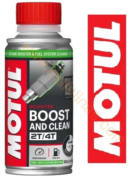 MOTUL BOOST CLEAN SCOOTER ENJEKSİYON VE YAKIT TEMİZLEME 100ML