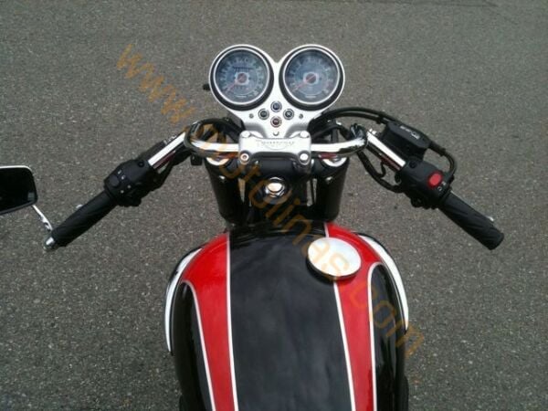 Direksiyon Gidon M Tip – CG & Cafe Racer, Cruiser Bobber Chopper Scrambler Uyumlu