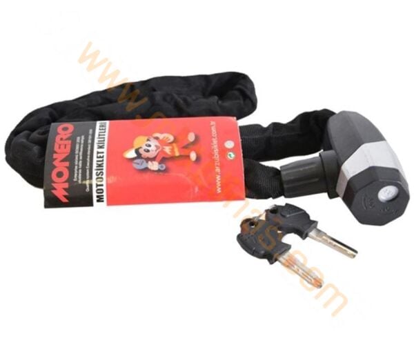 MOTOSİKLET BİSİKLET ZİNCİR KİLİT 6x150cm OEM