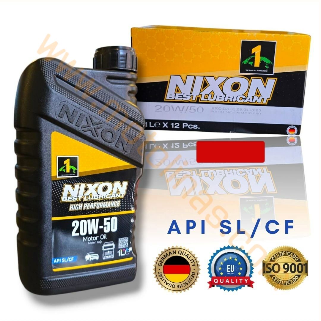 MOTOSİKLET YAĞI 20w50 NİXON 900 ml - 12 ADET FİYATI EKONOMİK ÜRÜN