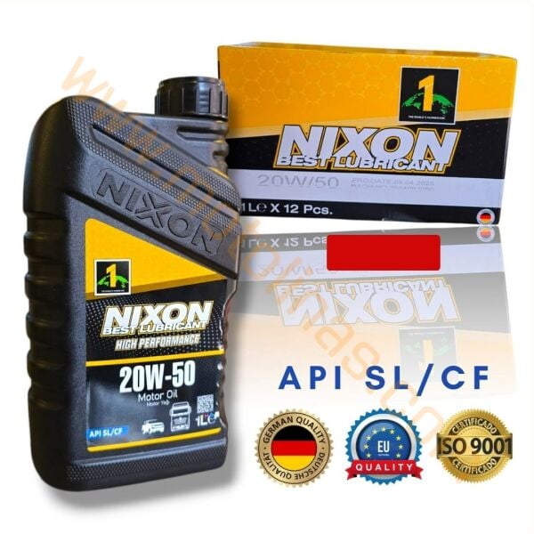 MOTOSİKLET YAĞI 20w50 NİXON 900 ml - 12 ADET FİYATI EKONOMİK ÜRÜN