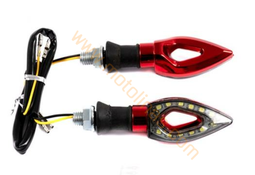 MOTOSİKLET LED ÜÇGEN SİNYAL 2 ADET ÜNİVERSAL