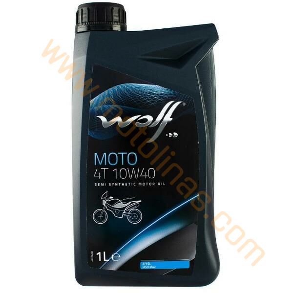 WOLF ( BELÇİKA MALI )  10W40 YARI SENTETİK 4T 1 LİTRE YAĞ