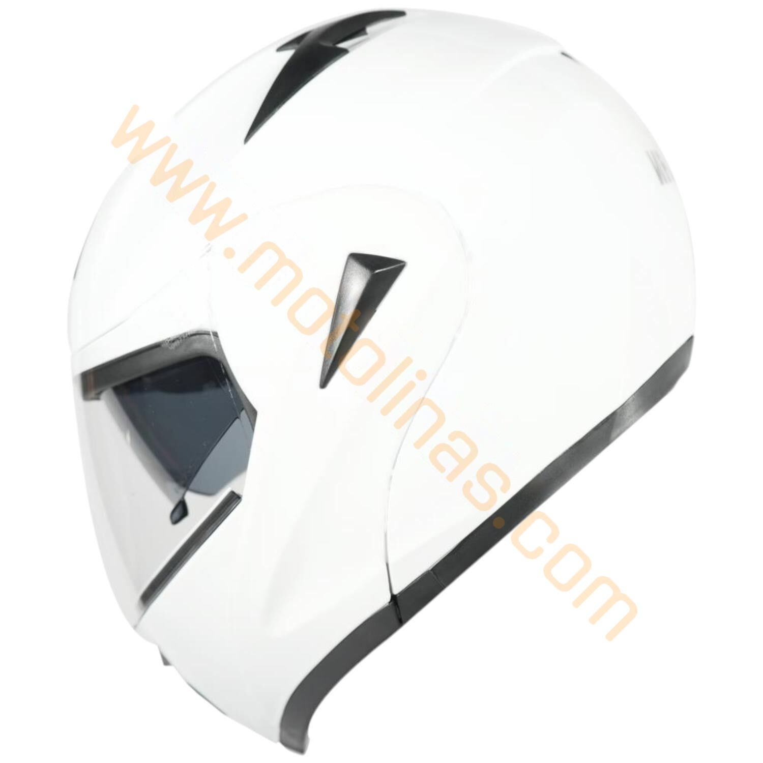 Çene Açılır Vizörlü Kask [vrt]] [beyaz] [xl] Ce Belgeli- Oem