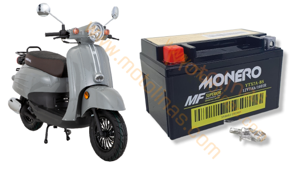 Mondial Tourismo 50 i Akü