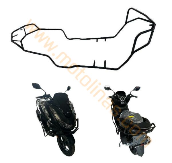 HONDA PCX 2021 - 2024 UYUMLU ÇEVRE KORUMA TAMPONU,DEMİRİ [A KALİTE]