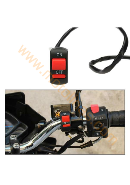 MOTOSİKLET FAR SİS FARI AÇMA KAPAMA GİDON DÜĞMESİ KAFESLİ