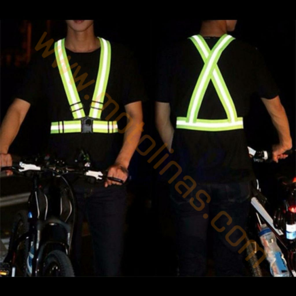 MOTORCU REFLEKTÖRLÜ KOLUN YELEK BEDEN AYARLI