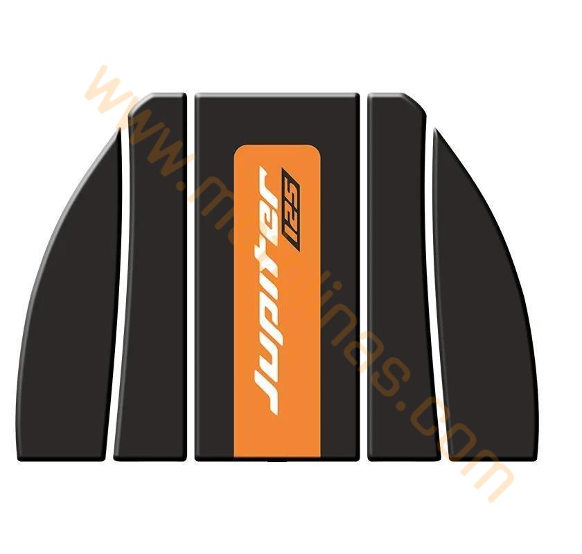 TVS JUPİTER 125 2023 - 2024 UYUMLU TANK PAD SET TURUNCU YAZILI