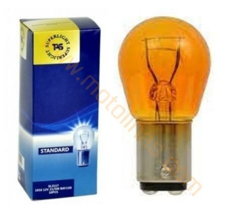 ŞAŞ DUY STOP AMPUL AMPUL [ÇİFT DUY] TURUNCU 21/5W 12V STOP İÇİN