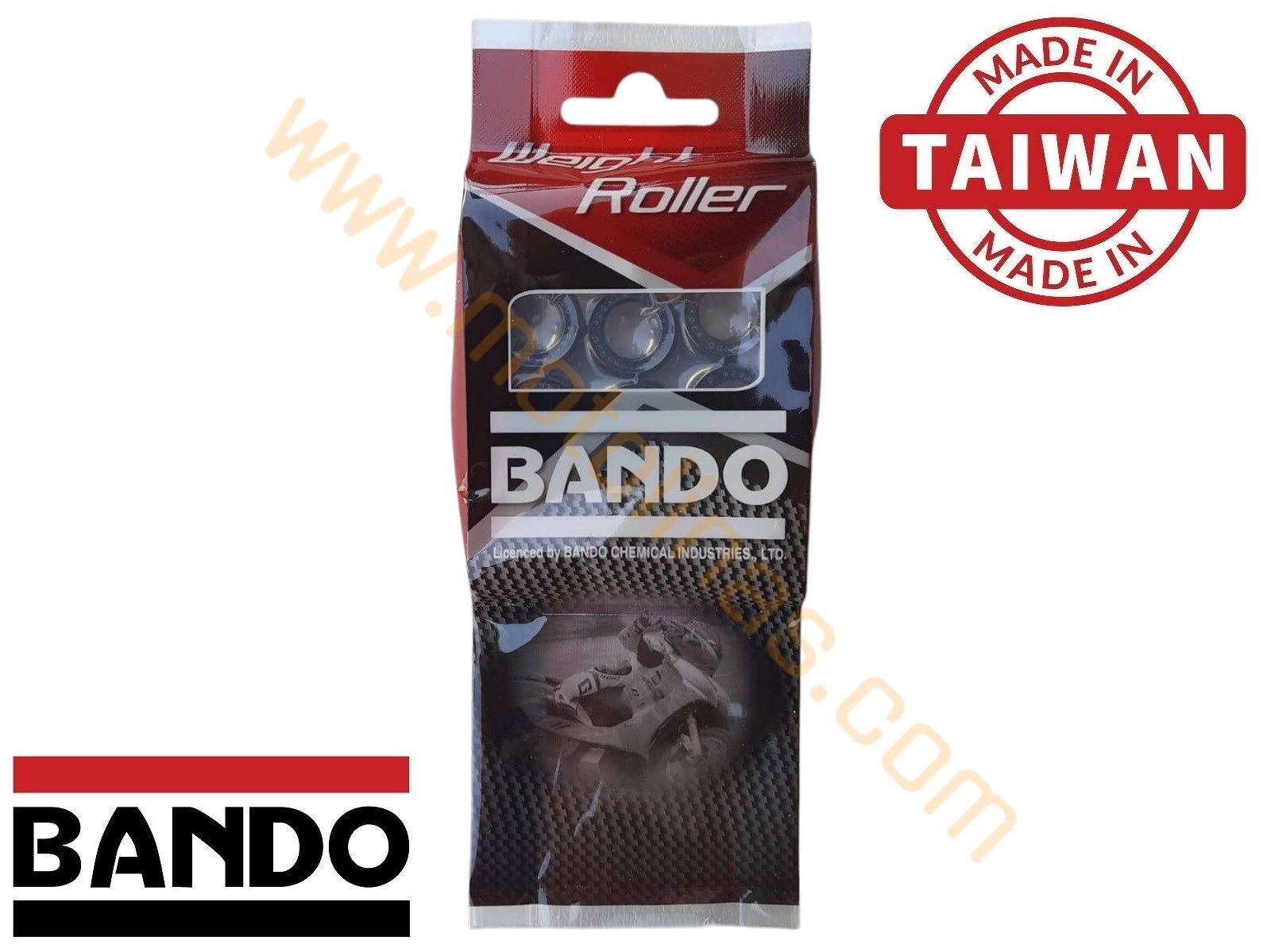 AĞIRLIK SETİ 13.5 GR [BANDO] - TVS JUPİTER 125 - NTORQ, ACTİVA 125İ, PCX, DASH, DİO