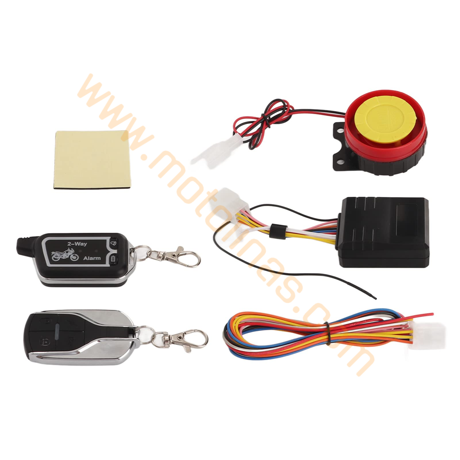 Motosiklet Alarm Titreşimli Sesli Uyarı Universal