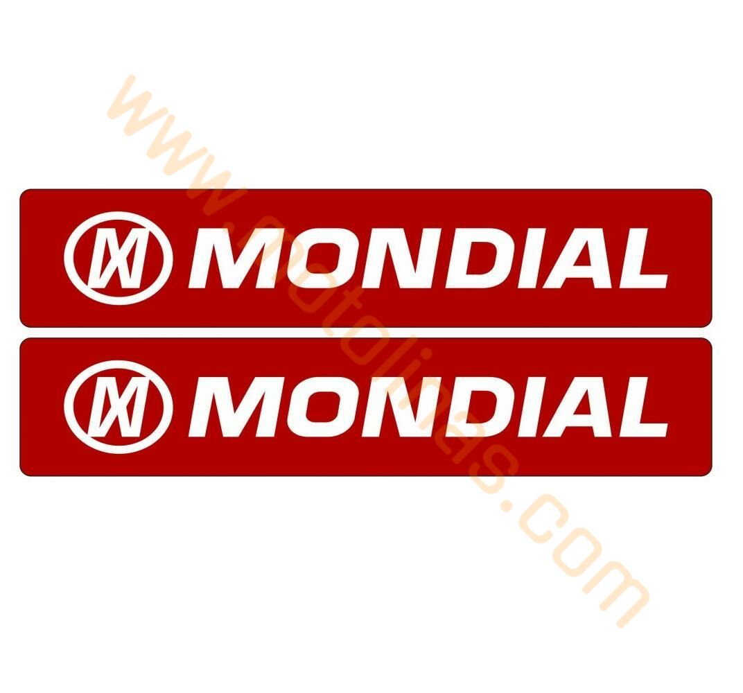 MONDİAL STİCKER KIRMIZI 15X3cm 2 li SET UNİVERSAL MONDİAL ETİKET