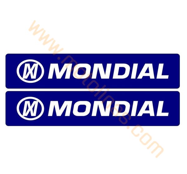 MONDİAL STİCKER MAVİ 15X3cm 2 li SET UNİVERSAL MONDİAL ETİKET