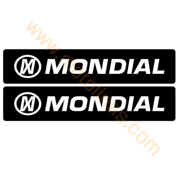 MONDİAL STİCKER SİYAH 15X3cm 2 li SET UNİVERSAL MONDİAL ETİKET
