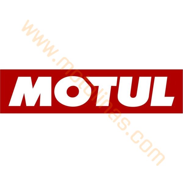 MOTUL STİCKER TEKLİ KIRMIZI 16x4cm, MOTUL ETİKETİ