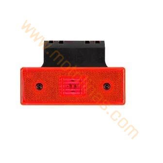 Motosiklet Arka Çanta Reflektörü Ledli Stop 12 V Boyut : 11cm X 4cm - Aksesuar