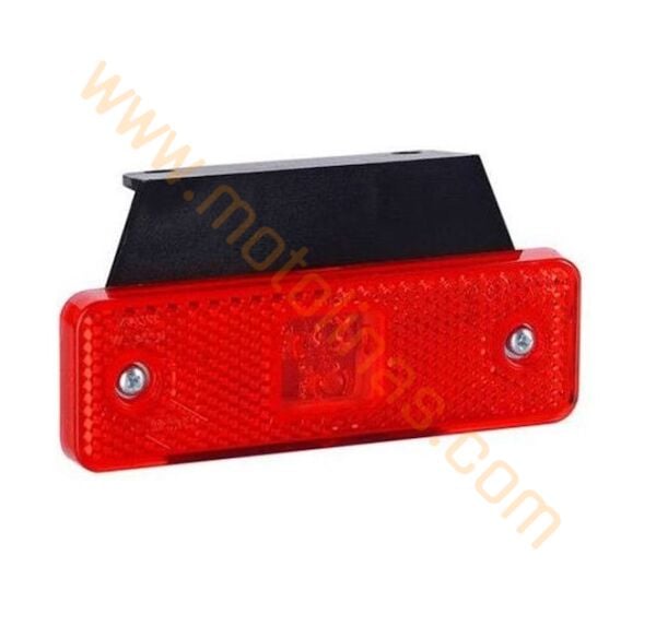 Motosiklet Arka Çanta Reflektörü Ledli Stop 12 V Boyut : 11cm X 4cm - Aksesuar
