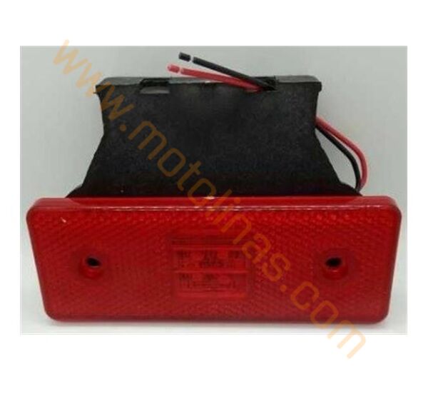 Motosiklet Arka Çanta Reflektörü Ledli Stop 12 V Boyut : 11cm X 4cm - Aksesuar