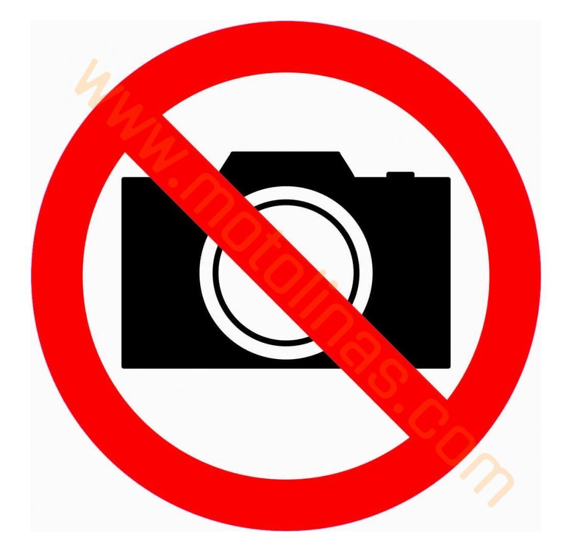 FOTO YASAK LOGOSU STİCKER 10x10cm