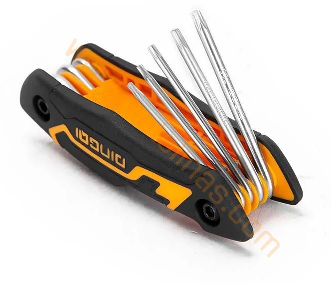 Tork Alyan Yıldız Torx Allen Seti Anahtar Takımı Çakı Model Profesyonel