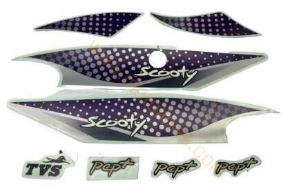 TVS PEP STİCKER SETİ [İTHAL] LİLA, PEP ETİKET SETİ, TVS PEP ETİKET