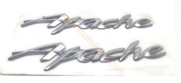 TVS APACHE STİCKER SETİ, APACHE KABARTMA ORJİNAL ETİKET SETİ