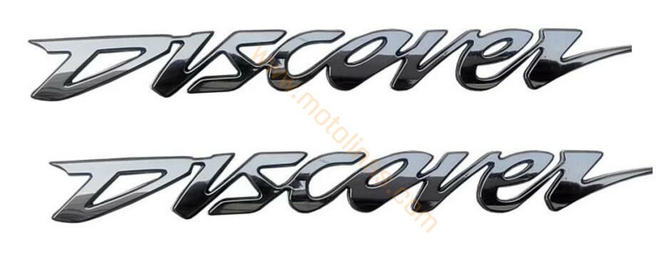 BAJAJ DİSCOVER STİCKER SETİ, DİSCOVER KABARTMA ORJİNAL ETİKET SETİ