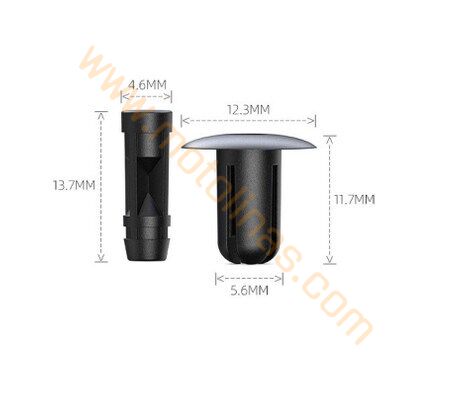 Honda PCX 125 / 150 Kaporta Klipsi ve Vidası Seti (10 Adet)