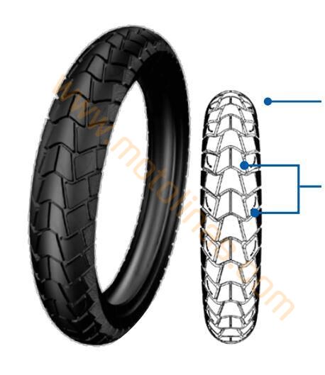 MOTOSİKLET 80/90-14 TUBELESS [ DESEN : PRO03 ] - SWALLOW