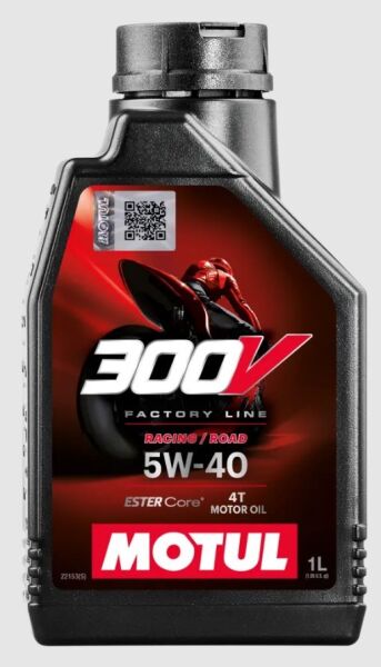 MOTUL YAĞ - [5W40] 300V FACTORY LİNE ROAD - 1 LİTRE MOTOSİKLET YAĞI