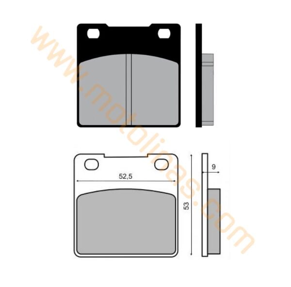 Suzuki Hayabusa 1300 Arka Disk Balata Oem -  ( 1999-2007 ) Uyumlu