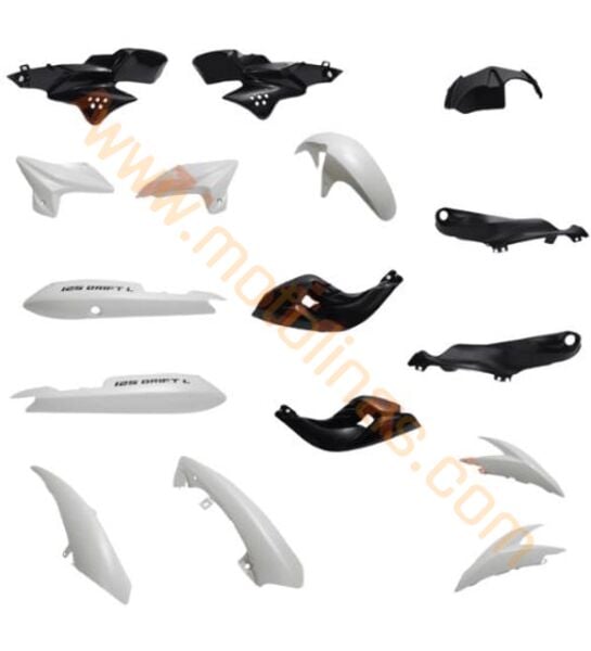 KAPORTA SET BEYAZ - MONDİAL DRİFT 125 L