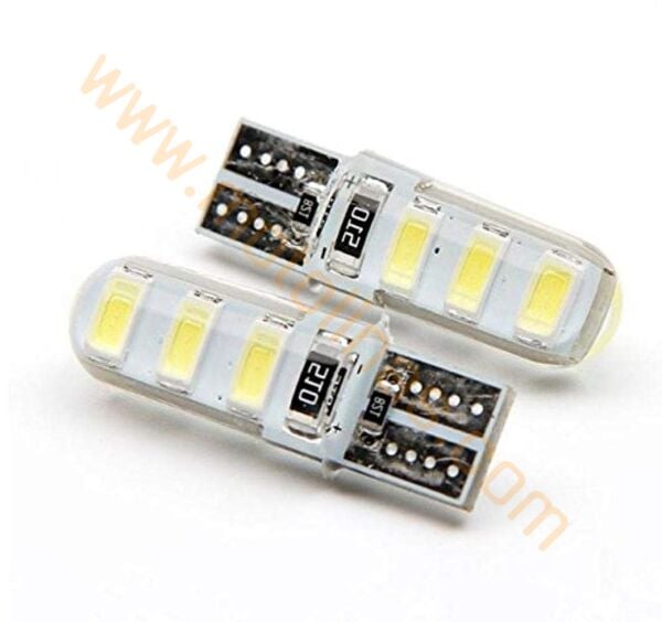 Sinyal Ampul Dipsiz 12V Çakar Modlu LED Beyaz Işık 2 Adet