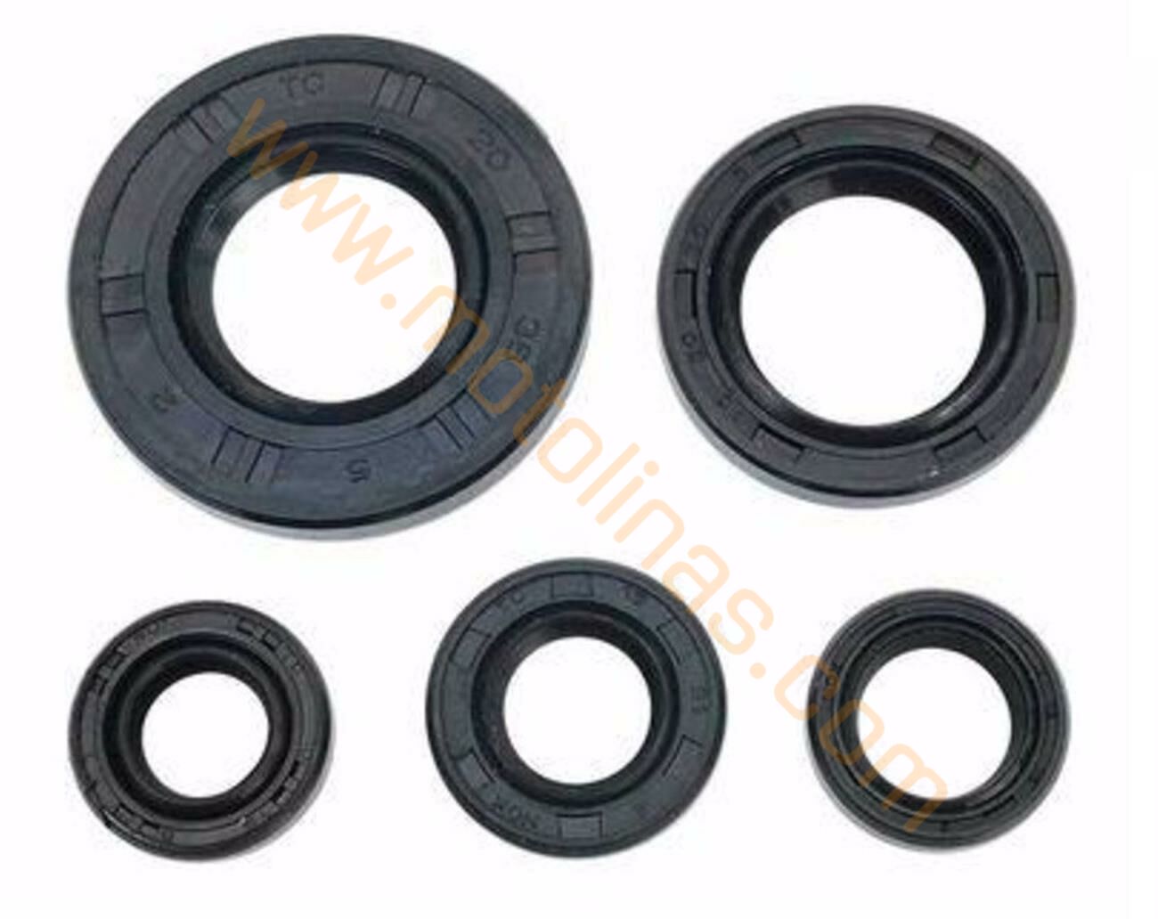 Keçe Takımı 4 Parça Motor Keçe Seti OEM Kalite - Yamaha YBR 125
