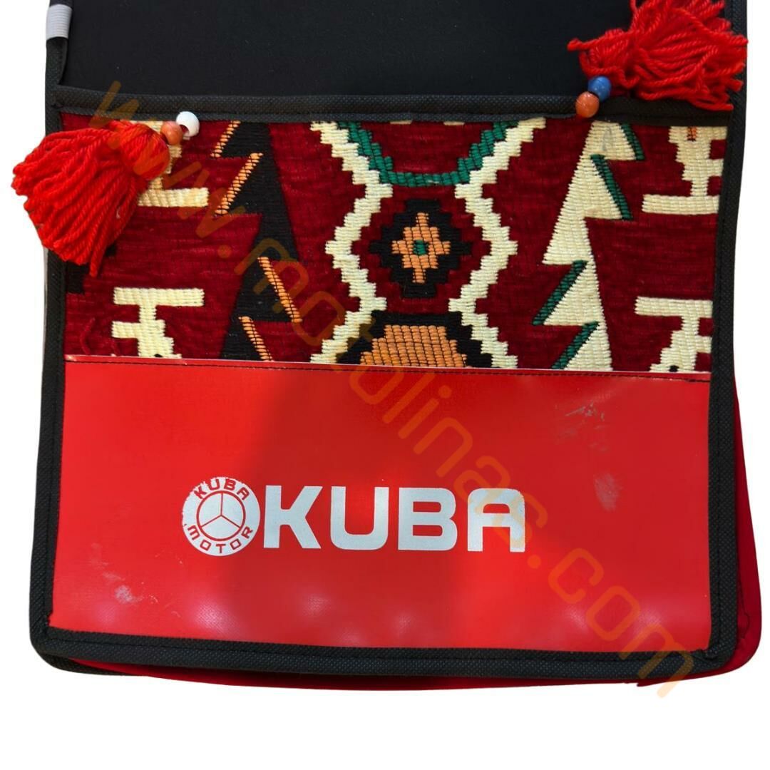 BİSİKLET MOTOSİKLET SÜS HEYBESİ DERİ 32x90cm KUBA UYUMLU