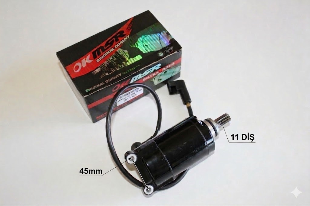 MARŞ MOTORU OEM - APACHI XZ 250 17 HP